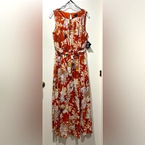 NWT Women’s Kate and Lily Sleeveless Floral Maxi Dress